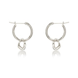 Miro Hoops - Silver