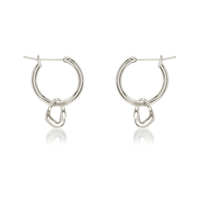 Miro Hoops - Silver