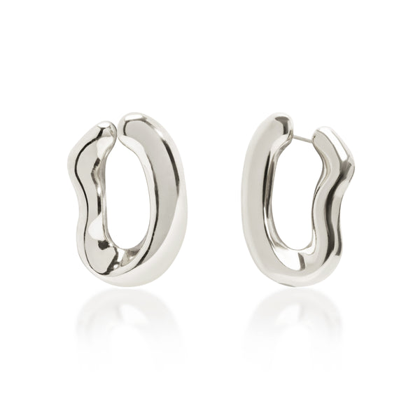 Muséo Earrings - Silver