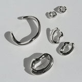 Muséo Earrings - Silver