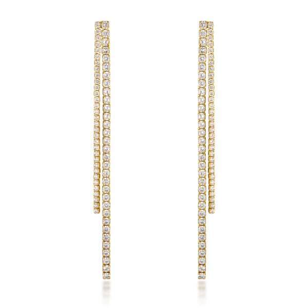 Sloane Drop Earrings - Gold