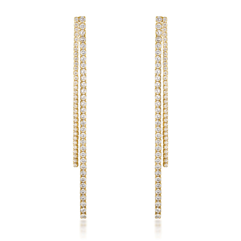 Sloane Drop Earrings - Gold