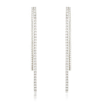 Sloane Drop Earrings - Silver