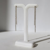 Sloane Drop Earrings - Silver