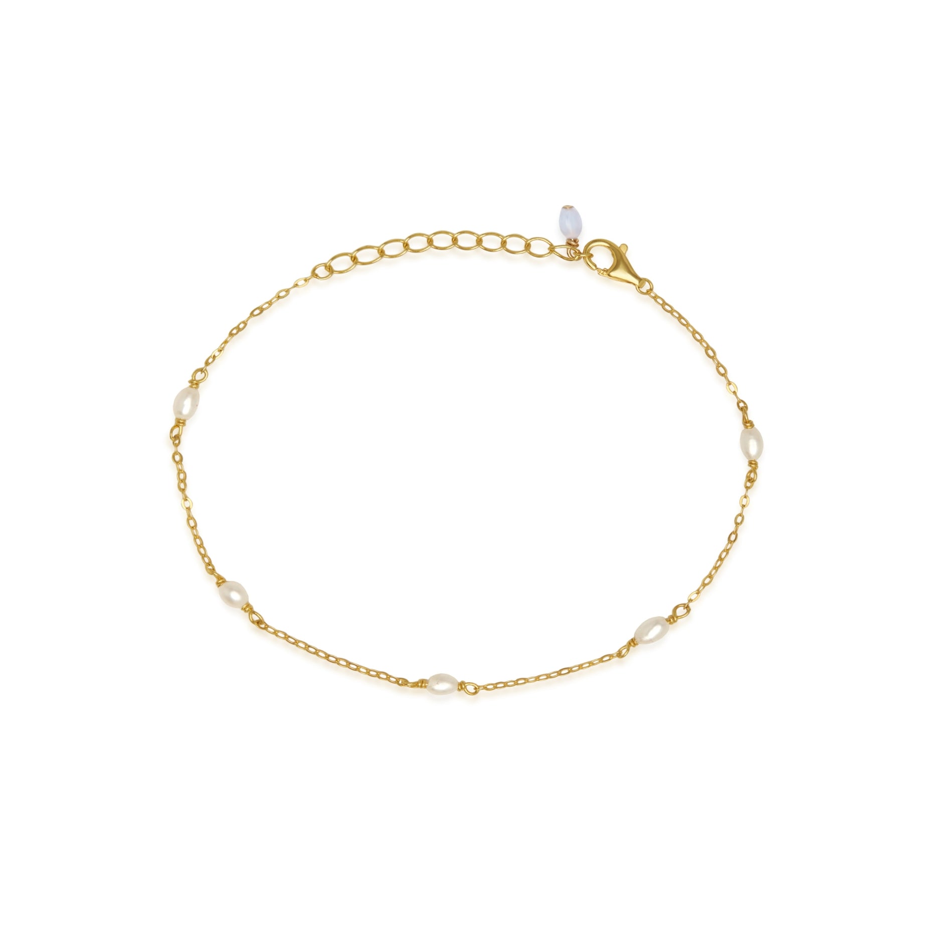 Something Blue Bracelet - Gold | Saint Valentine Jewellery | Shop ...