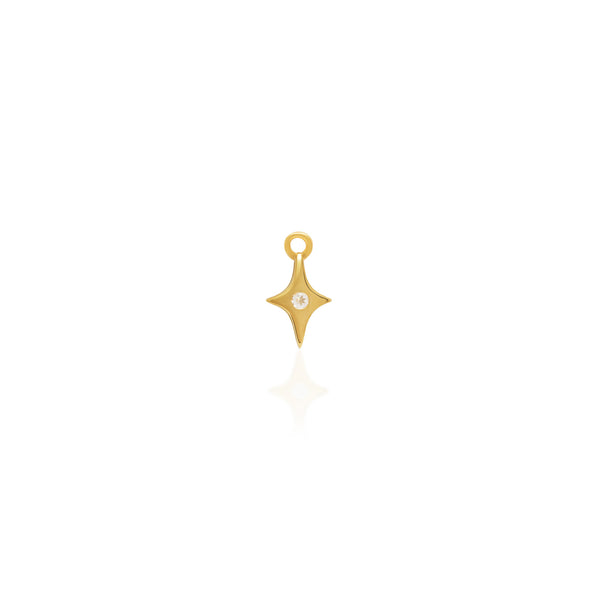 Starburst Charm - Single - Gold