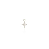 Starburst Charm - Single - Silver