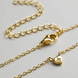 Mini Heart Necklace - Gold