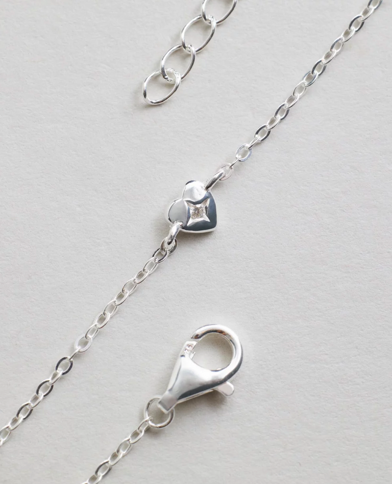 Mini Heart Bracelet - Silver