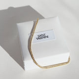 Aspen Tennis Necklace - Gold