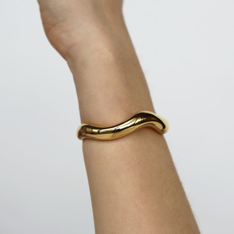 Wabi Sabi Cuff - Gold