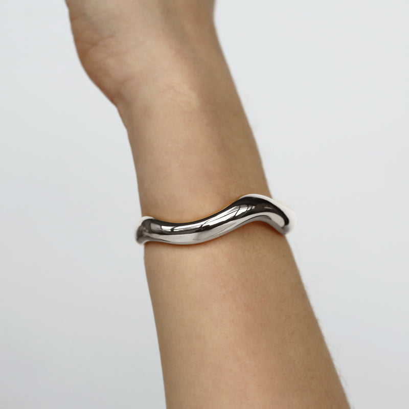 Wabi Sabi Cuff - Silver