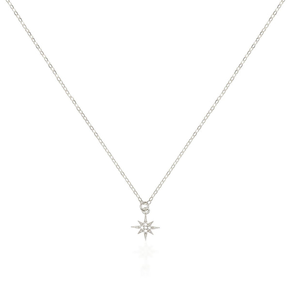 Gold north clearance star necklace